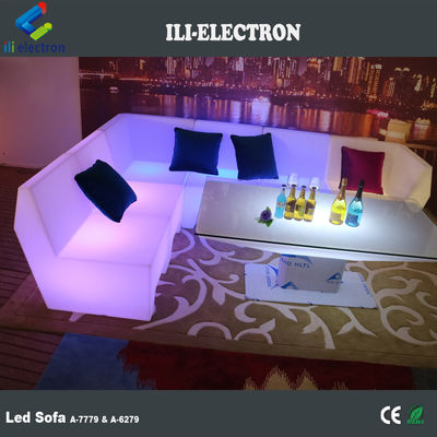 Arredamento per divani moderni in PE in plastica a LED