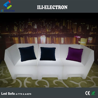 Arredamento per divani moderni in PE in plastica a LED