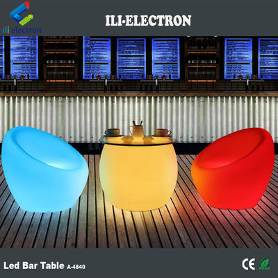 Scaffali da bar illuminati Materiale plastico creativo 16 colori mutevoli