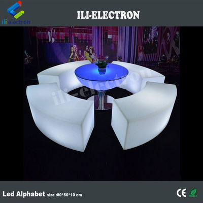 Sedile a cubo impermeabile con batteria al litio ricaricabile
