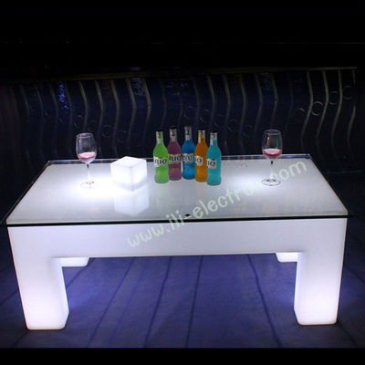 Tavolo luminoso a LED quadrato a controllo remoto RGB per discoteca / patio di festa / KTV / hall