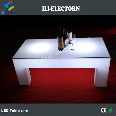Tavolo luminoso a LED quadrato a controllo remoto RGB per discoteca / patio di festa / KTV / hall