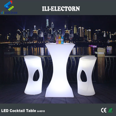 Vendite calde Eventi di festa moderna e bar Remote usato Cambiamento colore decorativo LED Quadrato Tavolo da cocktail