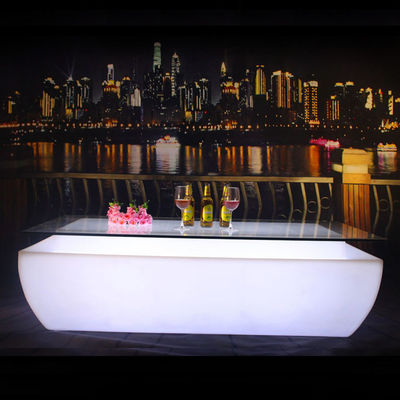Cambiamento di colore Ricaricabile di plastica LED illuminare tavolo da bar