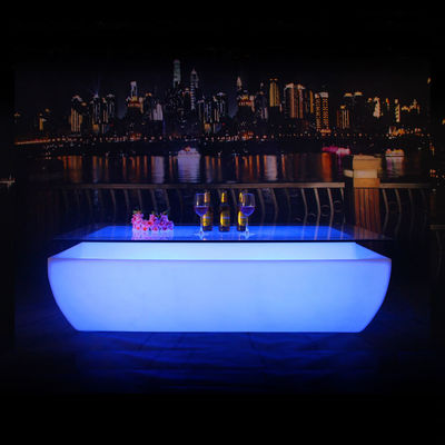 Cambiamento di colore Ricaricabile di plastica LED illuminare tavolo da bar