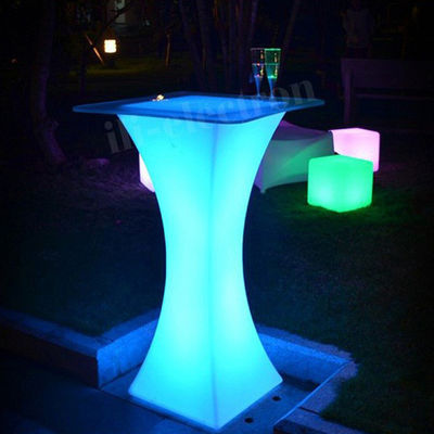 Tavolo a LED lampeggiante per il matrimonio, tavolo della reception, tavolo illuminato a LED