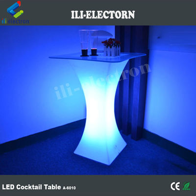 Tavolo da esterno a LED LED Glow Bar Tavolo illuminato tavolo da cocktail