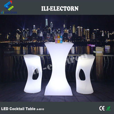 Tavolo da esterno a LED LED Glow Bar Tavolo illuminato tavolo da cocktail