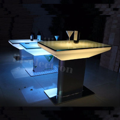 Tavolo da caffè a led ricaricabile