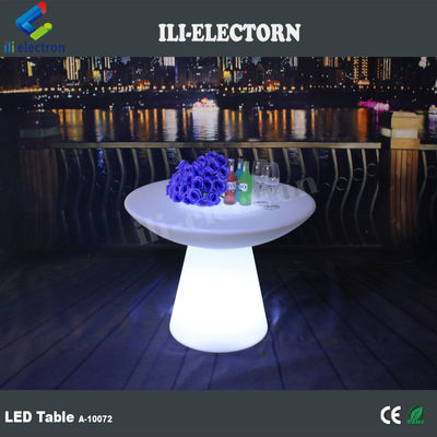 Tavolo da pranzo LED ricaricabile in plastica luminosa per uso domestico