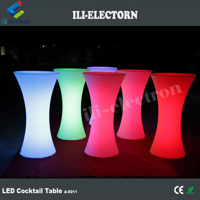 IP 65 PE di plastica giardino RGB led illuminato tavolo da bar cocktail per festa ed evento