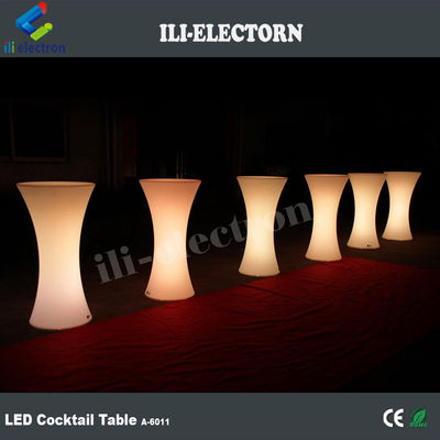 IP 65 PE di plastica giardino RGB led illuminato tavolo da bar cocktail per festa ed evento