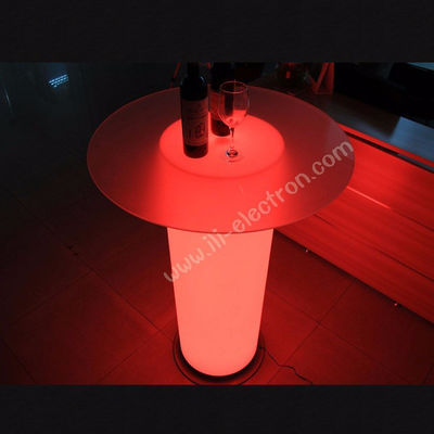 Tavolo da tavolo in vetro illuminato tavolo da bar a led tavolo da cocktail