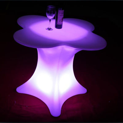mobili da bar a forma di fiori illuminati