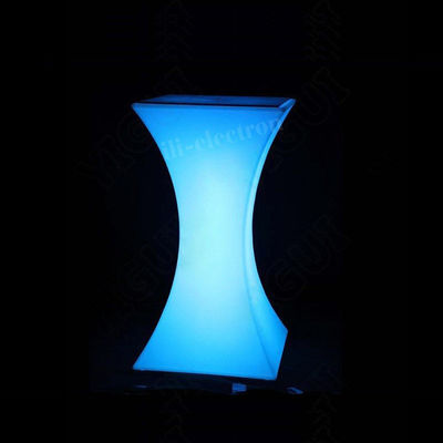 Tavolo a LED lampeggiante per il matrimonio, tavolo della reception, tavolo illuminato a LED