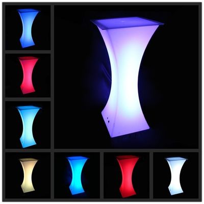 Tavolo a LED lampeggiante per il matrimonio, tavolo della reception, tavolo illuminato a LED
