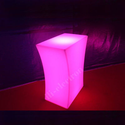 Tavola a LED a prova d'acqua illumina la tavola mobili da bar tavola da caffè a LED