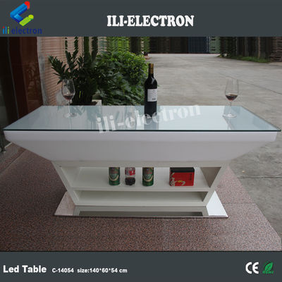 Tavolo da bar/salotto/tavolo da soggiorno luminoso a LED in plastica PE