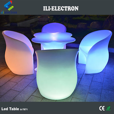 Tavoli da bar a led luminosi a batteria ricaricabile