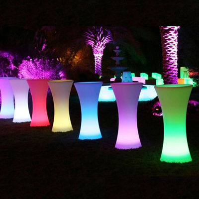 Tavoli di barrette luminose in plastica a controllo remoto