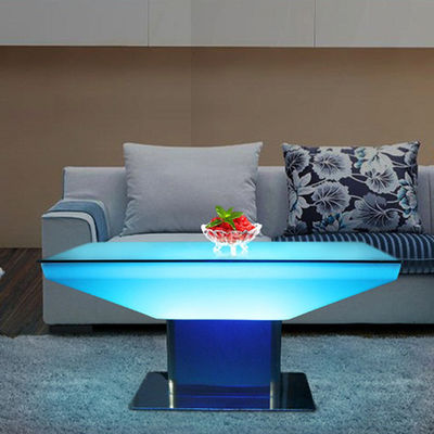 Commerciale quadrato Glowing Bar Table RGB telecomando con certificazione CE