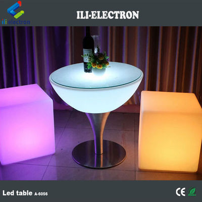 Tavolo da bar a led di lusso per noleggio 1 anno di garanzia