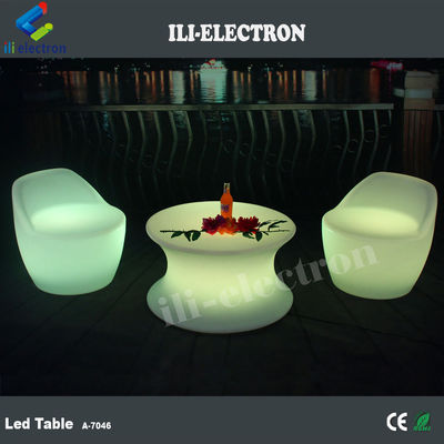 Tavoli da bar a LED impermeabili ricaricabili con controllo tattile