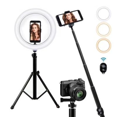 8&quot; 10&quot; 12&quot; Kit Studio Fotografico Anello Luci LED Anello 1200 LM