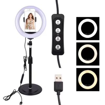8&quot; 10&quot; 12&quot; Kit Studio Fotografico Anello Luci LED Anello 1200 LM