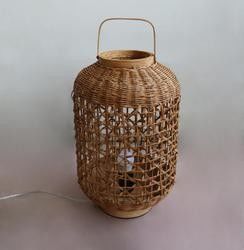 Retro canapa corda rotina tessuto ombra lampada per soggiorno camera da letto