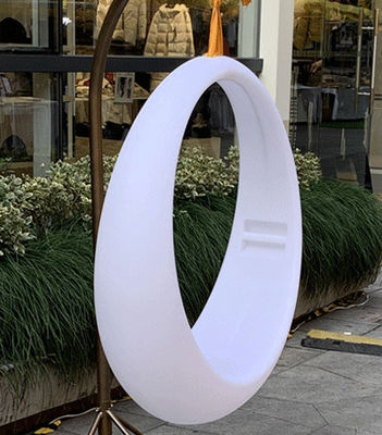 Intrattenimento all'aria aperta illuminazione della sedia a dondolo colorata Controllo remoto LED Illuminato Swing