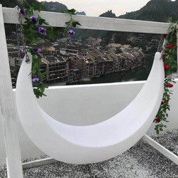 Decorazione di eventi luminosa di plastica led luna oscillazione
