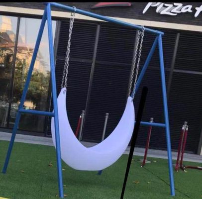 Strutture ricreative Balanci di plastica Poltrona a luce lunare 16 colori variabili