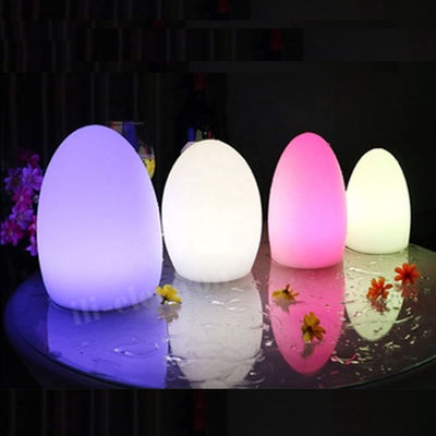 IP65 Lampade LED a forma di uovo impermeabili ricaricabili per la decorazione natalizia