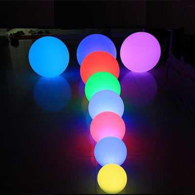 IP65 Lampada a sfera fluorescente impermeabile, luce di piscina galleggiante