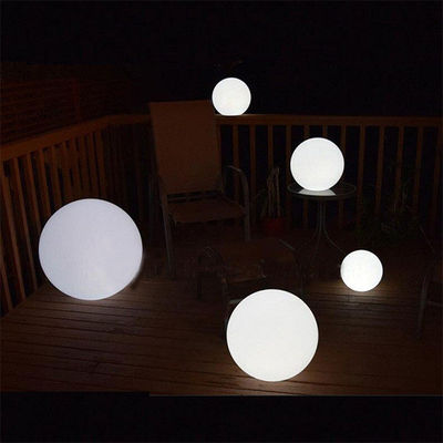 Controllo remoto LED Luce a sfera luminosa Ip65 Ignibile Illuminato 20&quot; Dimensione