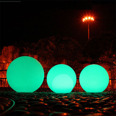 Plastico LED palline luminose a cambiamento di colore 10cm 80cm resistente all'acqua per le vacanze