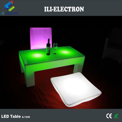 4 gambe Tavolo da cocktail a luce a LED, 16 colori cambiabile Tavolo a luce a LED telecomando