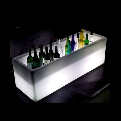 Un secchio di ghiaccio illuminato, un raffreddatore di vino con batteria al litio ricaricabile.