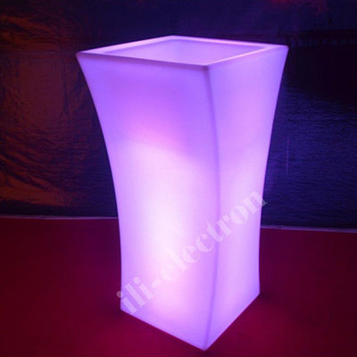 Lampada illuminata con vaso da fiori ricaricabile per l'hotel Home Garden