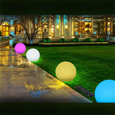 16 Cambiamento di colore Glow Giorno di San Valentino Giardino Decorativo Palla Materiale PE IP65 impermeabile