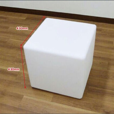 Plastico illuminare lo spazio luce LED cubo Perfetta soluzione di illuminazione