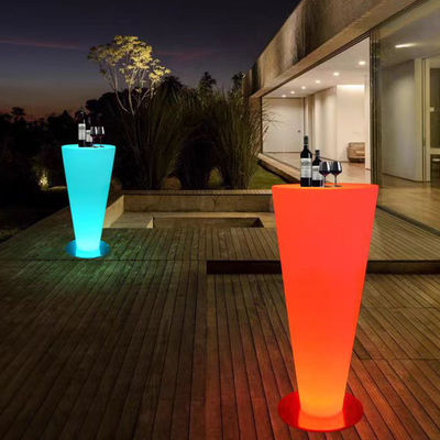 Tavolo a LED luminoso di grado impermeabile IP54-68 Perfetto per esterni