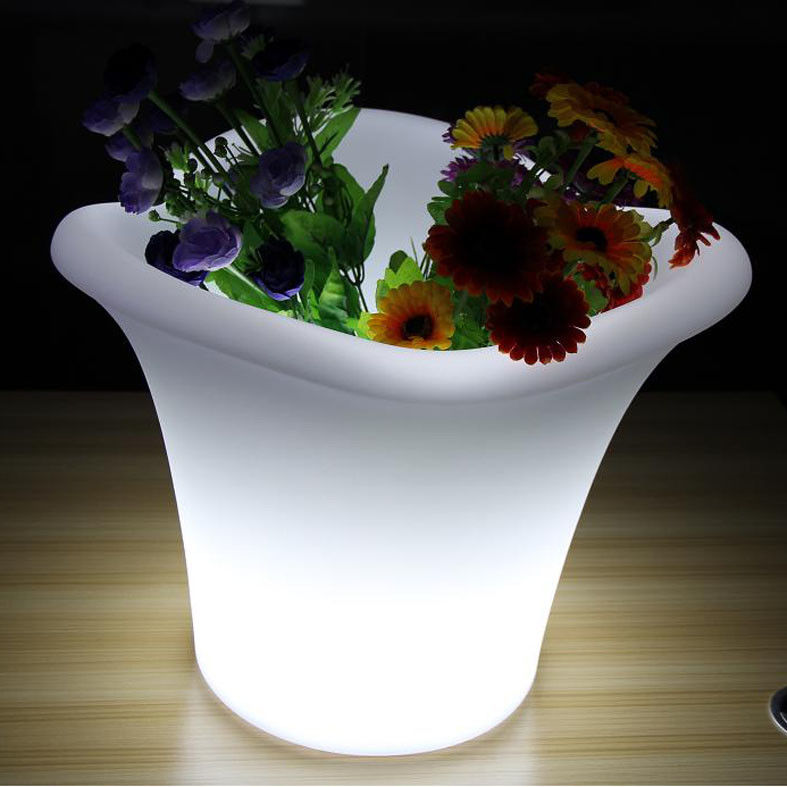Cucine di ghiaccio a LED di plastica ricaricabile impermeabile wireless portatile all' esterno per Party