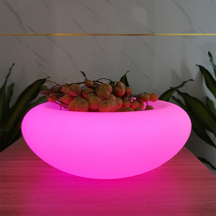 SMD 5050 LED Fruit Bowl ricaricabile 16 cambi di colore per la festa