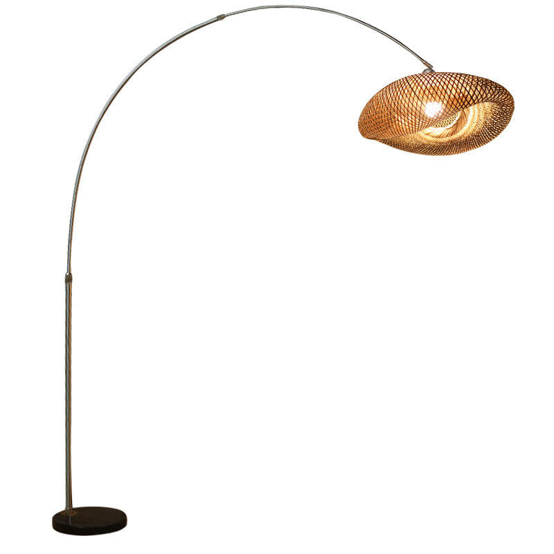 La migliore qualità di decorazione moderna in metallo stand led stand lettura lampada creativa di pesca lampada a pavimento