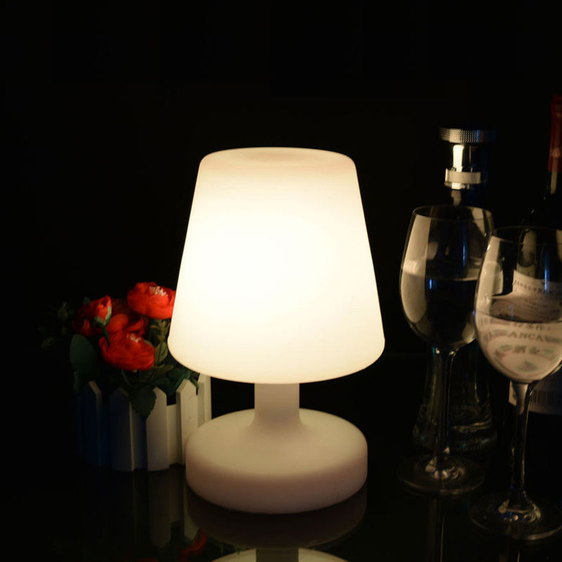 Lampada da tavolo a LED ricaricabile senza fili, cambiabile di colore