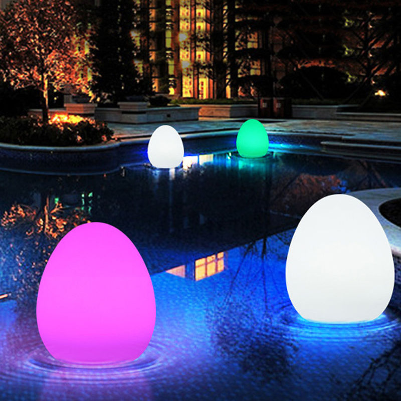 IP65 Lampade LED a forma di uovo impermeabili ricaricabili per la decorazione natalizia