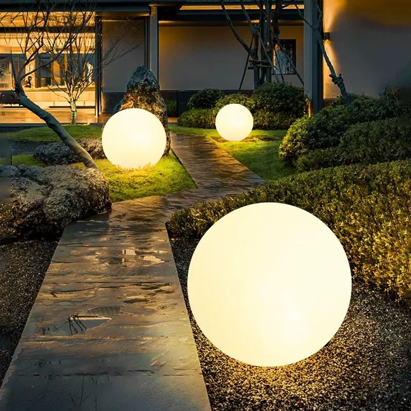 1000 mAh batteria solare 1.2 w Pin Sfera di energia solare per giardino