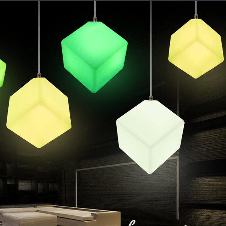 Controllo remoto all' esterno luce LED cubo luce pendente per eventi e feste decorazione